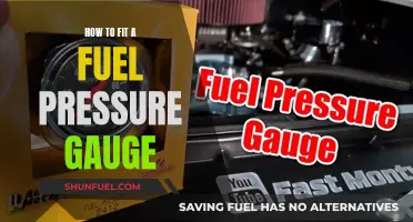 Fitting a Fuel Pressure Gauge: A Step-by-Step Guide