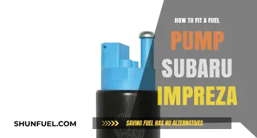 Subaru Impreza Fuel Pump Installation: Step-by-Step Guide for DIY Enthusiasts