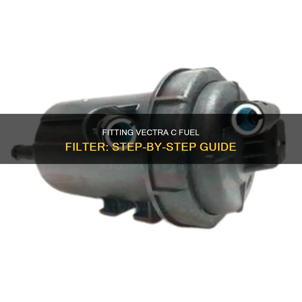 how to fit a vectra c fuel filter
