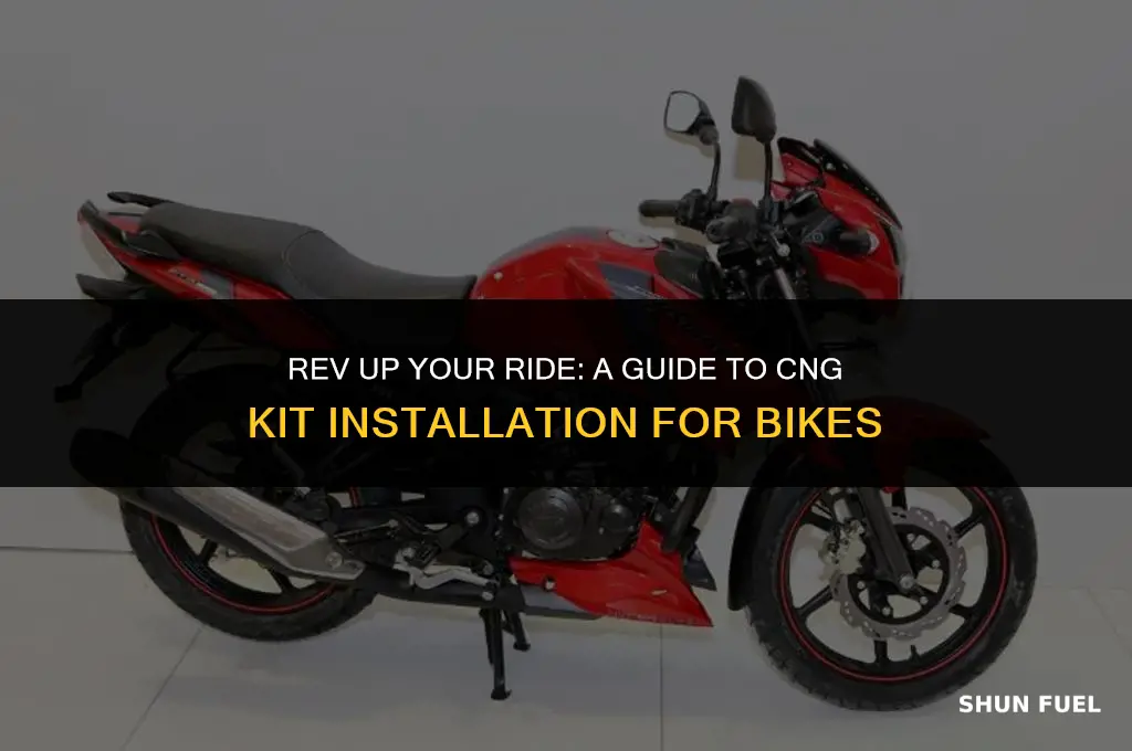 how to fit cng kit in bike