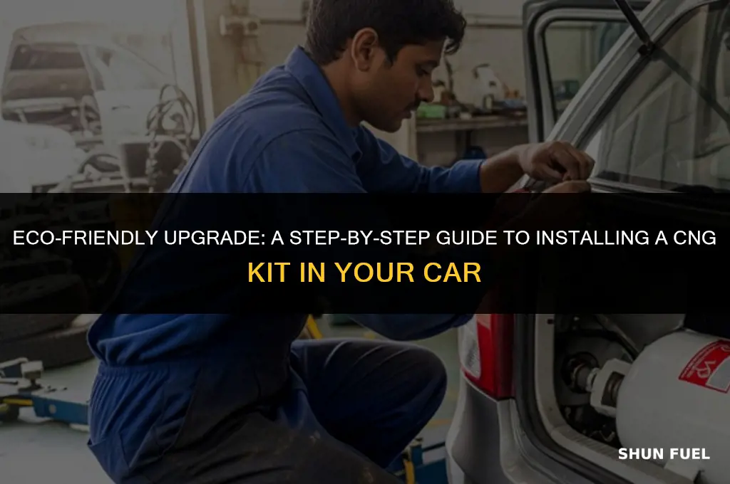 how to fit cng kit in car