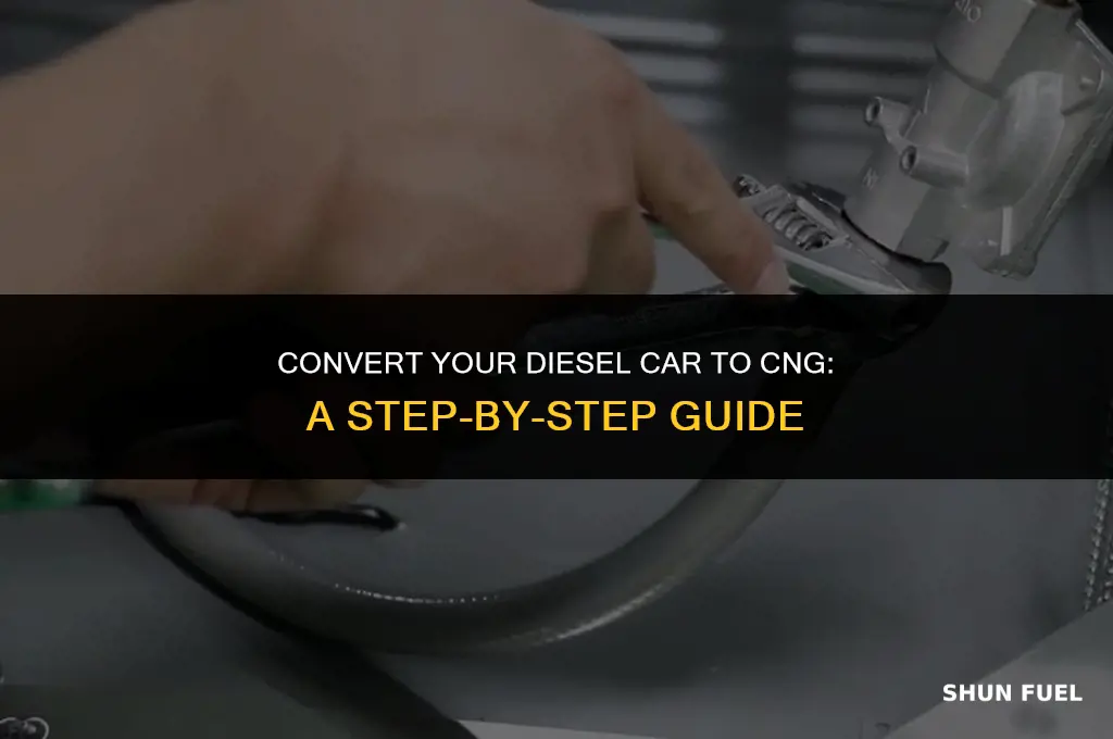 how to fit cng kit in diesel car
