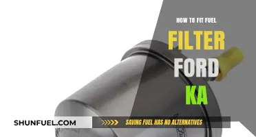 Ford Ka Fuel Filter: DIY Installation Guide