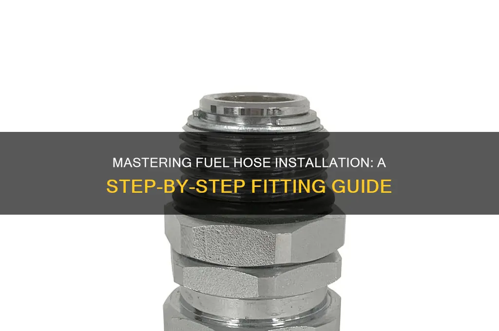 how to fit fuel hose