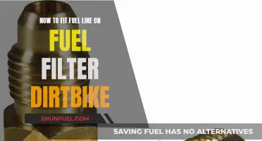 Fitting Fuel Lines: A Guide for Dirt Bike Fuel Filters