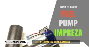 Installing Walbro Fuel Pump in Your Impreza: A Step-by-Step Guide