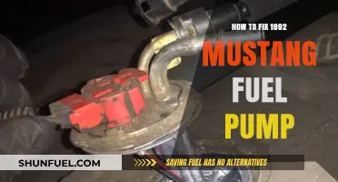 Revive Your 1992 Mustang: Step-by-Step Fuel Pump Repair Guide
