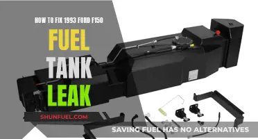 Fixing Fuel Tank Leaks in 1993 Ford F150s