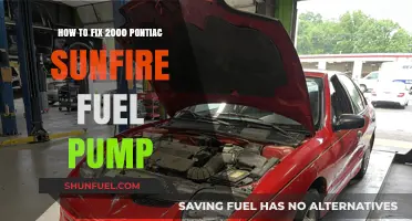Fixing Your Pontiac Sunfire's Fuel Pump: A 2000 Model Guide