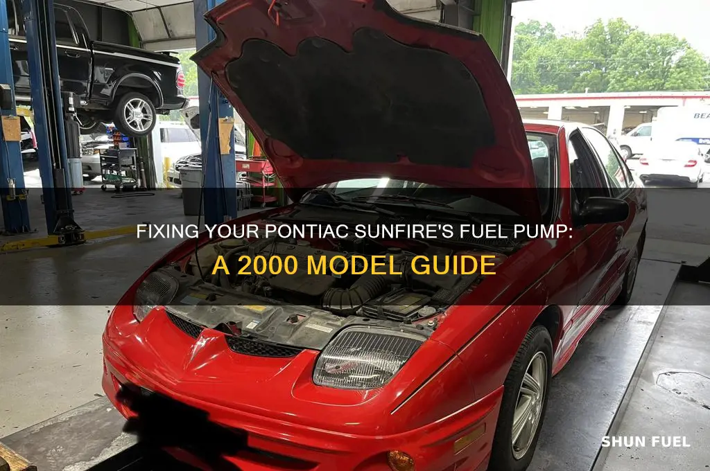 how to fix 2000 pontiac sunfire fuel pump