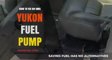 Fixing Your 1999 GMC Yukon Fuel Pump: A Step-by-Step Guide