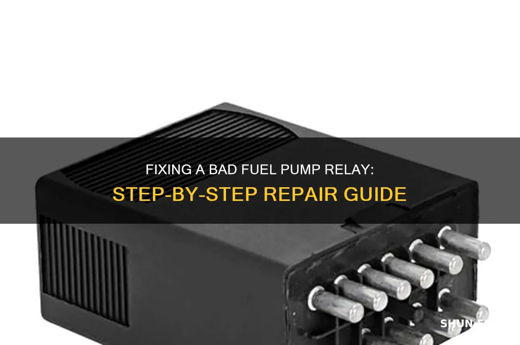 how to fix a bad fuel pump relay