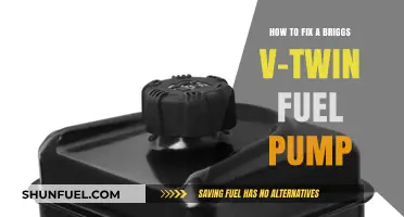 Repairing Your Briggs V-Twin Fuel Pump: A Step-by-Step Guide