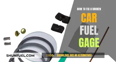 Fixing a Broken Car Fuel Gauge: DIY Guide