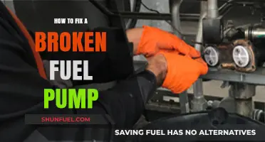 Fixing a Broken Fuel Pump: Step-by-Step Repair Guide for DIYers