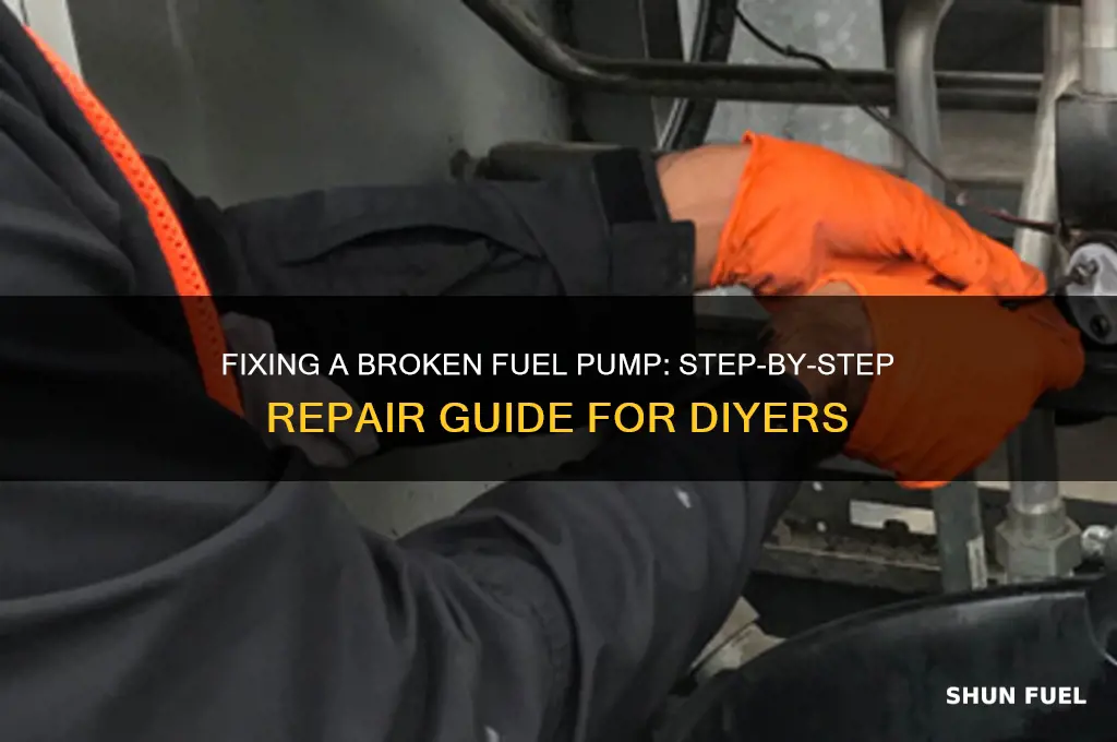 how to fix a broken fuel pump