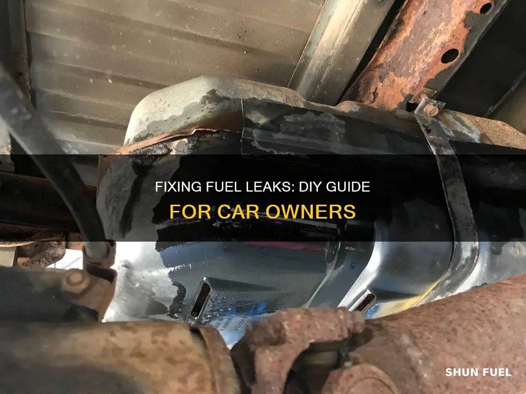 how to fix a fuel leak in a car
