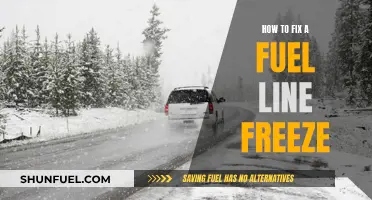 Unfreezing Fuel Lines: DIY Quick-Fix Guide