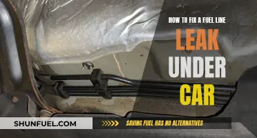 Fixing a Fuel Line Leak: What You Need to Know