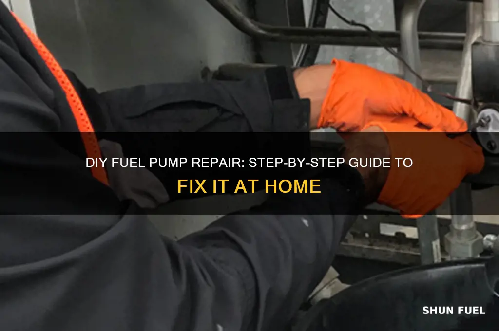how to fix a fuel pump at home