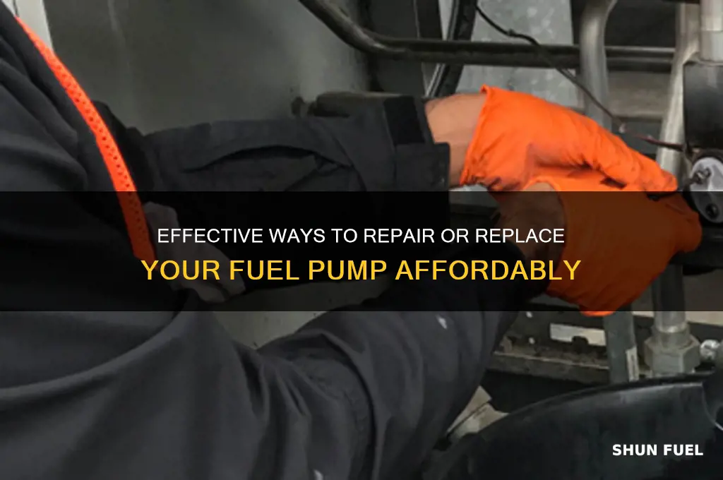 how to fix a fuel pump cost