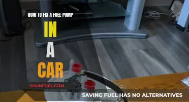 Fixing a Car Fuel Pump: A Step-by-Step Guide