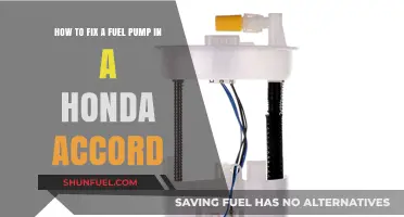 DIY Guide: Repairing Your Honda Accord's Fuel Pump Step-by-Step