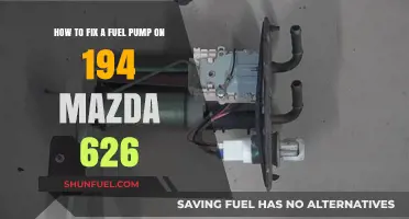 Repairing the Fuel Pump on Your 1994 Mazda 626: DIY Guide
