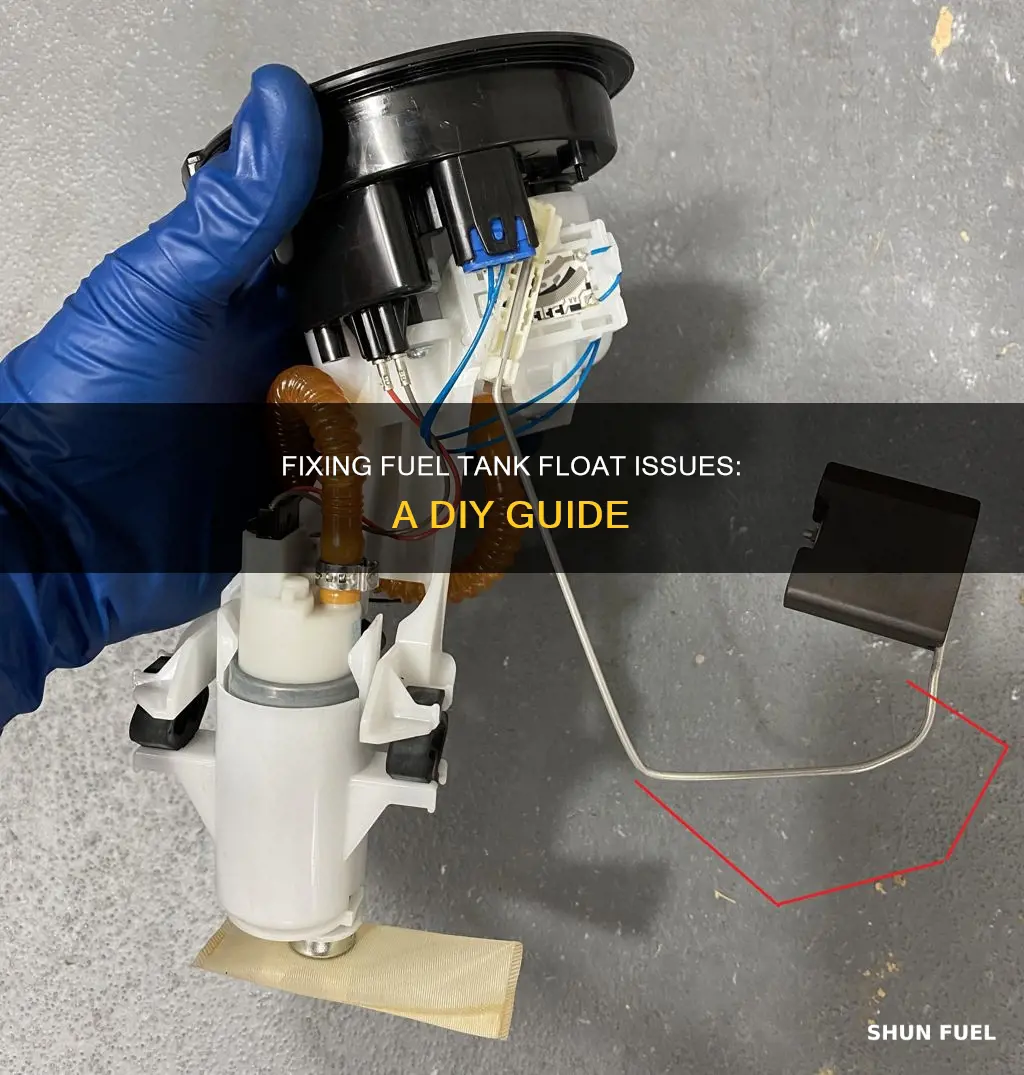 how to fix a fuel tank float