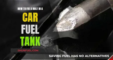 Fixing a Hole in Your Car's Fuel Tank: A Step-by-Step Guide