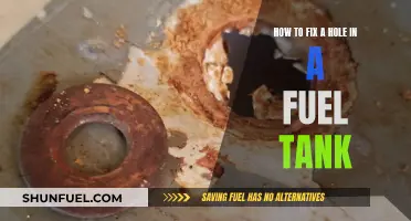 Repairing a Fuel Tank: Fixing Holes and Leaks