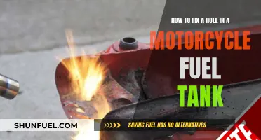 Repairing Motorcycle Fuel Tanks: Fixing Holes