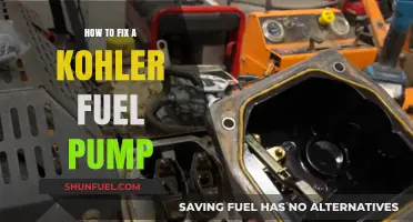 Step-by-Step Guide to Repairing Your Kohler Fuel Pump Efficiently