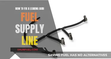 Quickly Fix Audi Fuel Supply Line Leaks