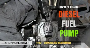 Repairing a Leaking Diesel Fuel Pump: DIY Guide