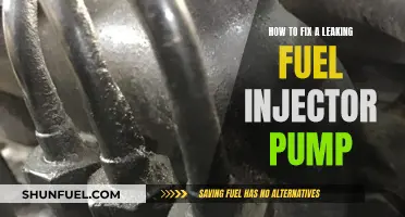 Fixing a Leaking Fuel Injector Pump: DIY Guide