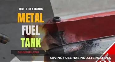 Repairing a Leaking Metal Fuel Tank: A Step-by-Step Guide