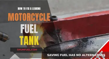 Repairing a Leaking Motorcycle Fuel Tank: A Step-by-Step Guide