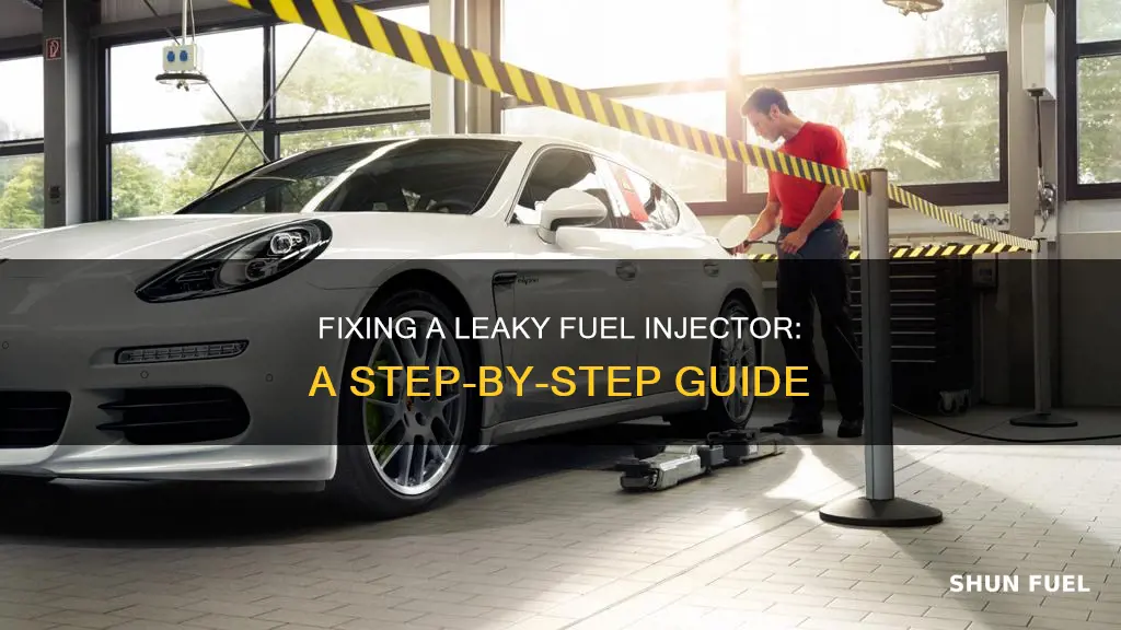 how to fix a leaky fuel injector