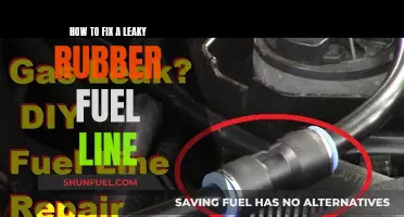 Fixing a Leaky Fuel Line: A Step-by-Step Guide to a Tight Seal