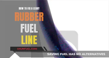 Fixing Leaky Rubber Fuel Lines: Quick and Easy Guide