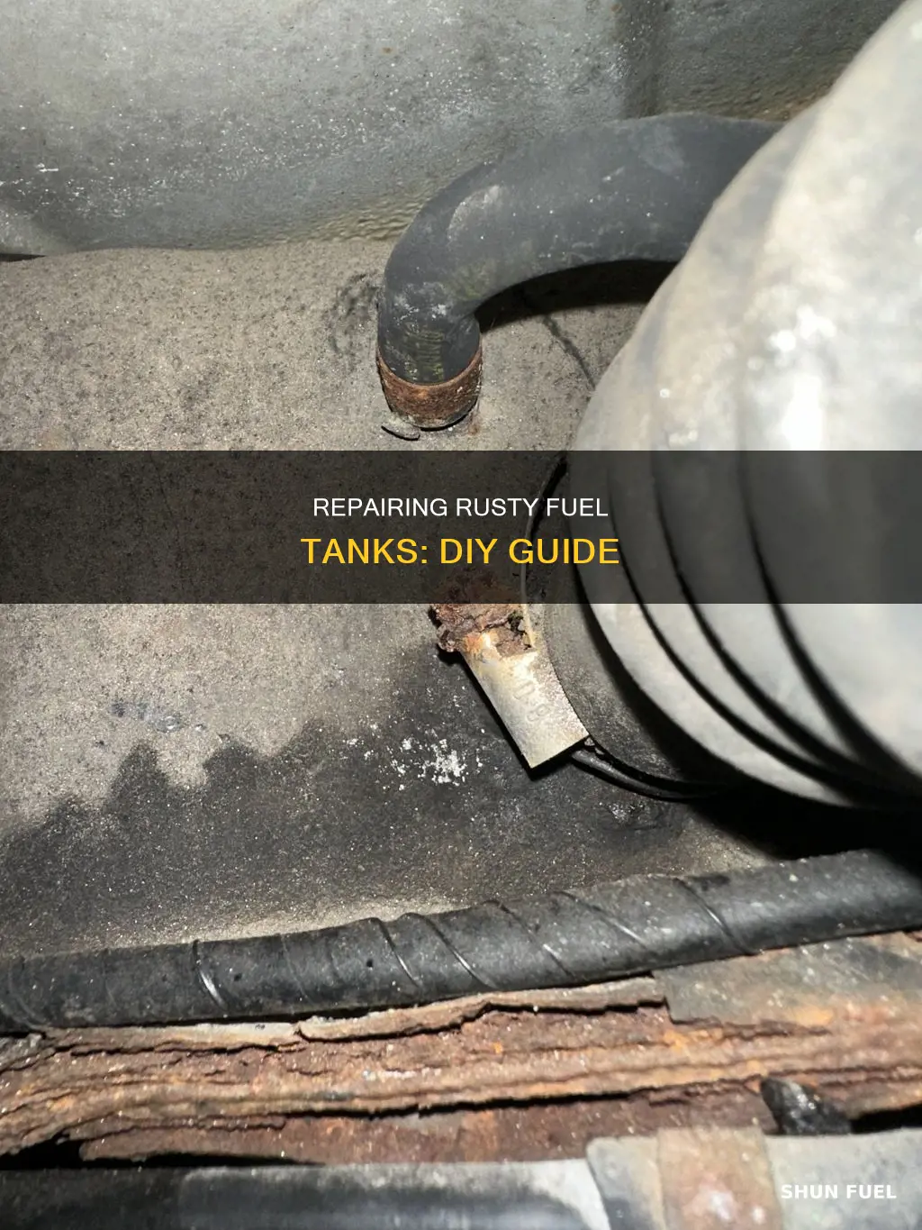 how to fix a rusty fuel tank