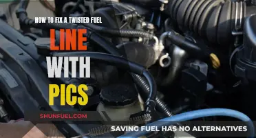 Untwisting Fuel Lines: A Step-by-Step Visual Guide