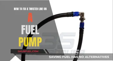 Twisted Fuel Pump Line? Here's How to Fix It!