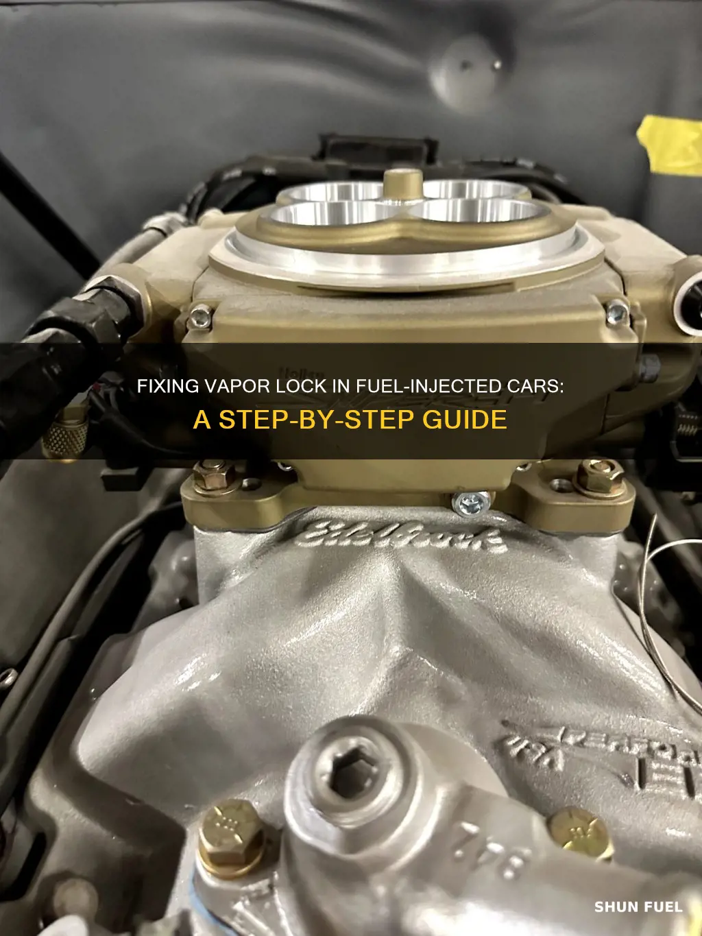 how to fix a vapor lock car fuel injected
