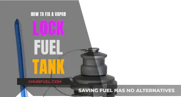 Fixing Vapor Lock: Fuel Tank Maintenance and Repair