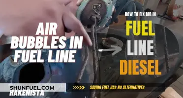 Troubleshooting Air in Diesel Fuel Lines: A Comprehensive Guide