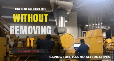 Quickly Fix Bad Diesel Fuel: No Removal Needed