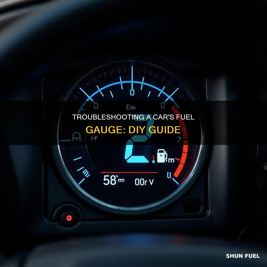 how to fix car not reading fuel gauge