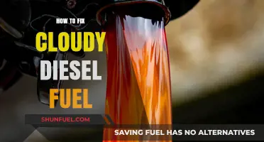 Resolving Cloudy Diesel Fuel Issues: DIY Guide